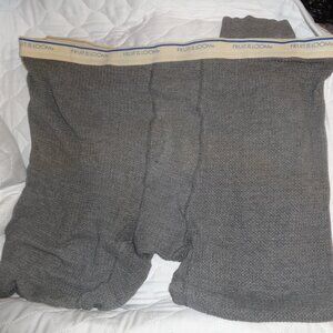 VINTAGE FRUIT OF THE LOOM MEN'S THERMAL PANTS SIZE MEDIUM
